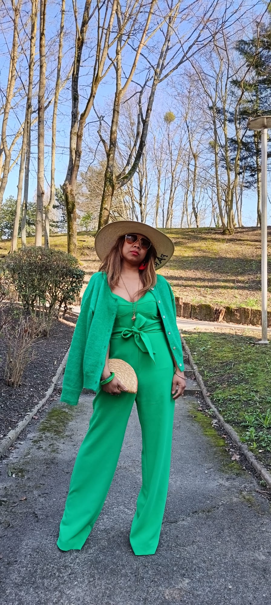 Gilet vert Emi