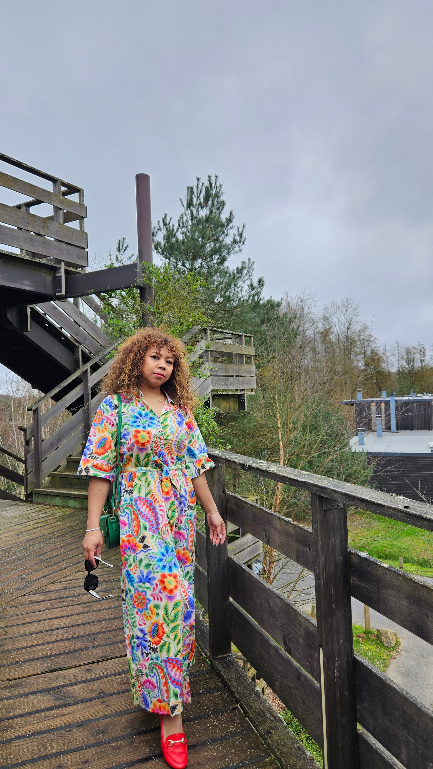 Robe multicolore Oceane