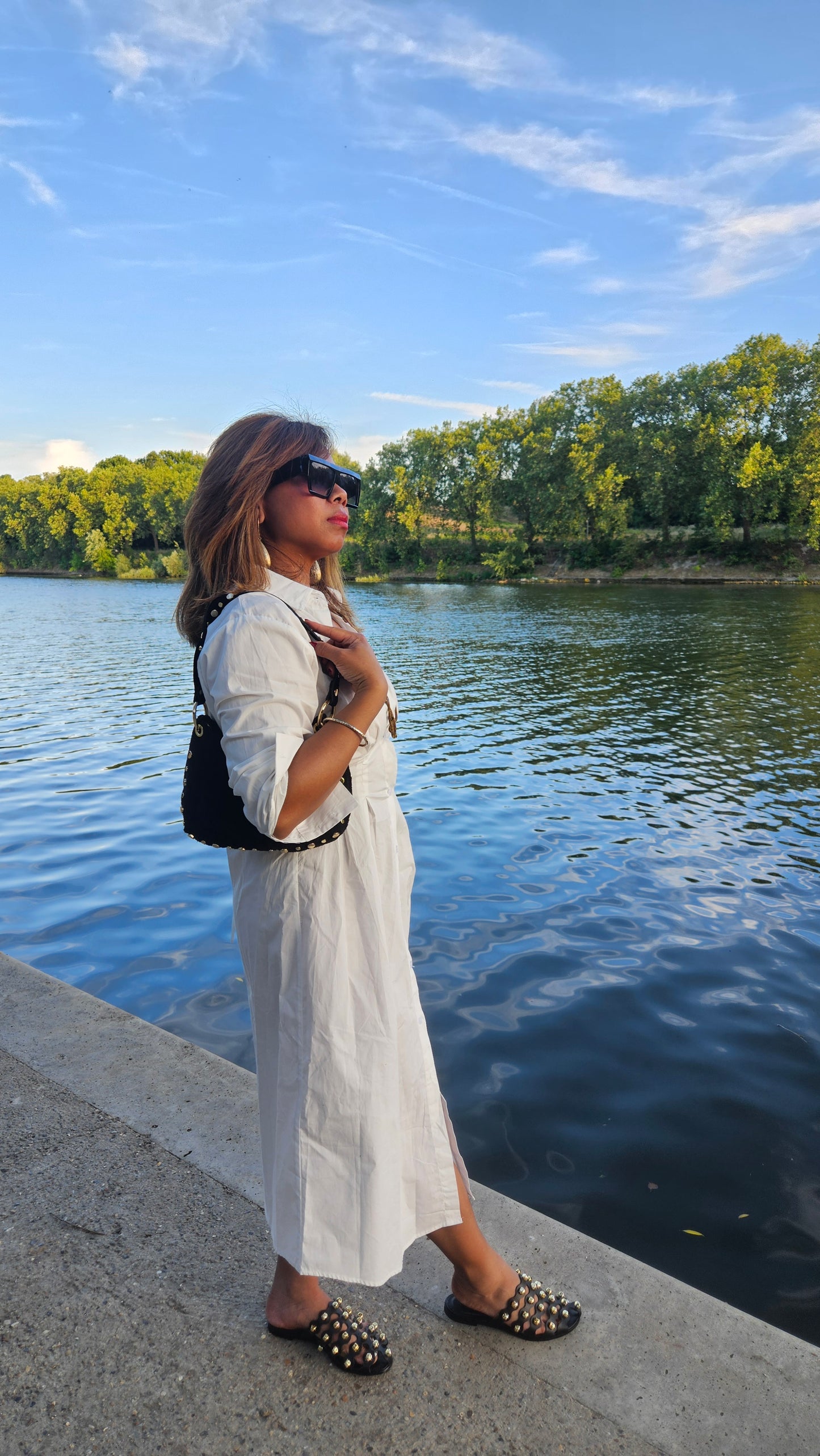 Robe blanche Sahara