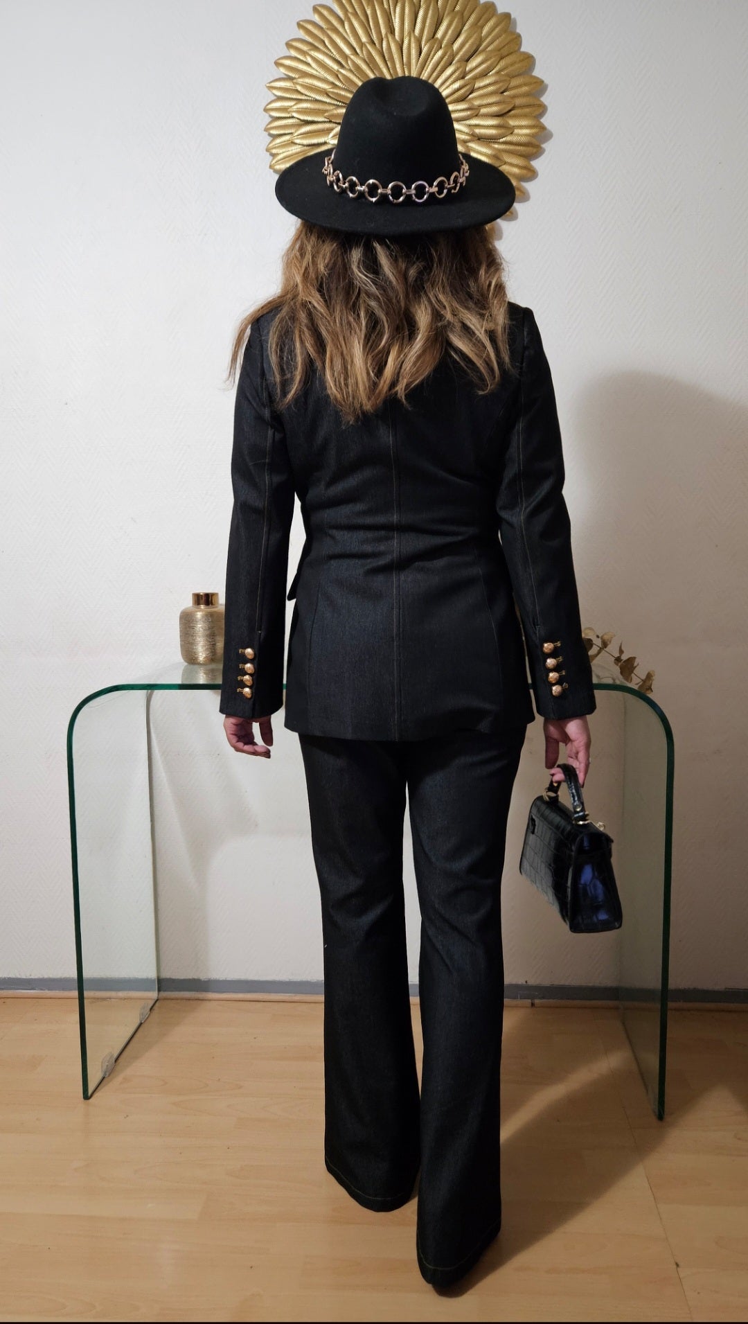 Pantalon noir Kalii