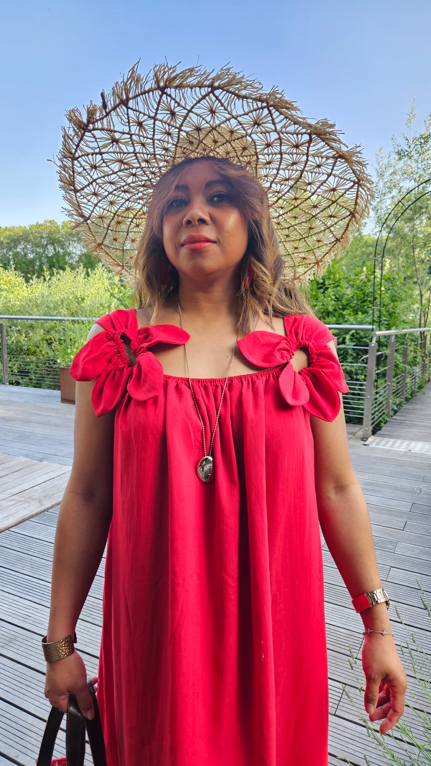 Robe rouge Dalia