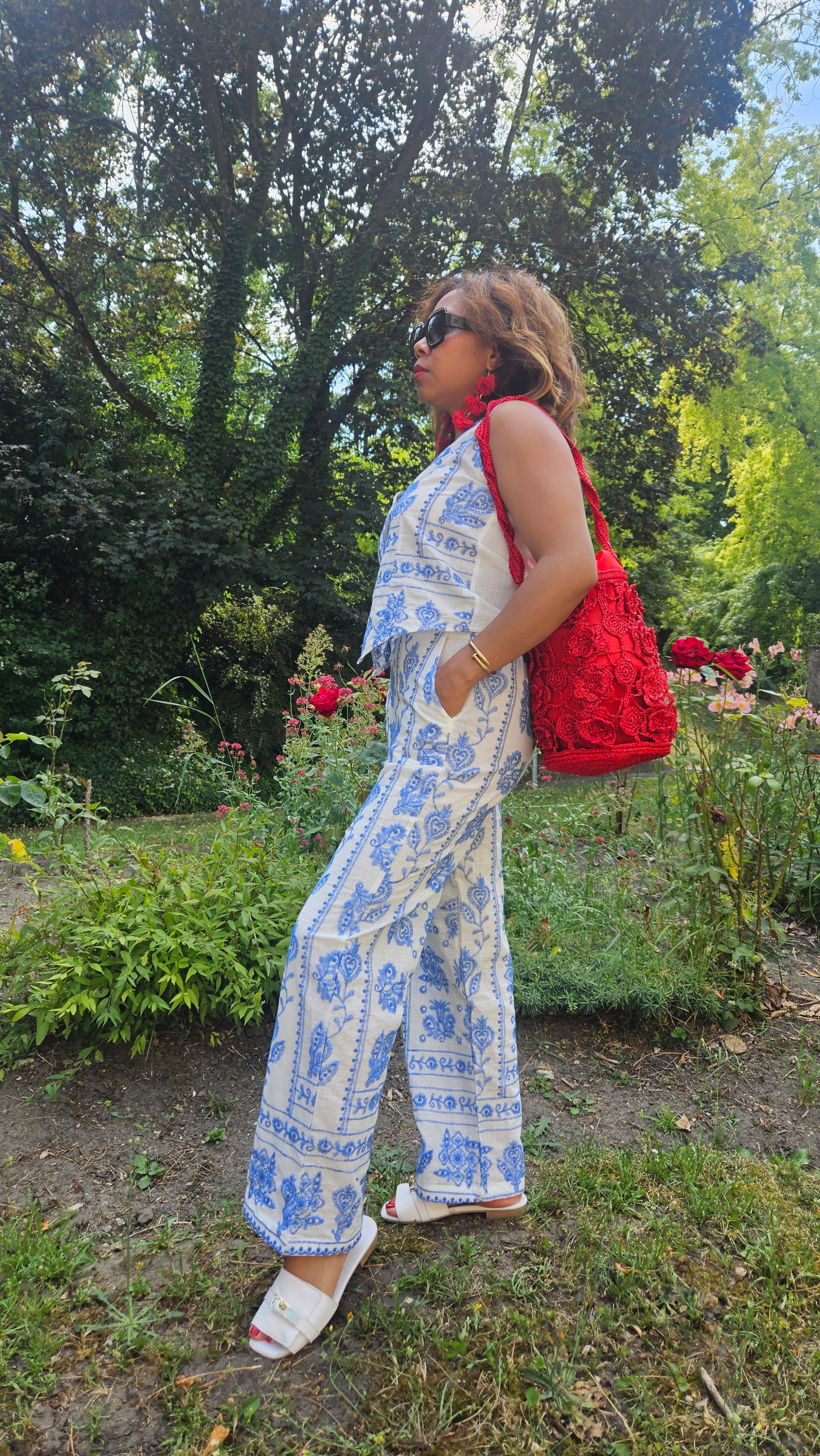 Ensemble broderie Marya