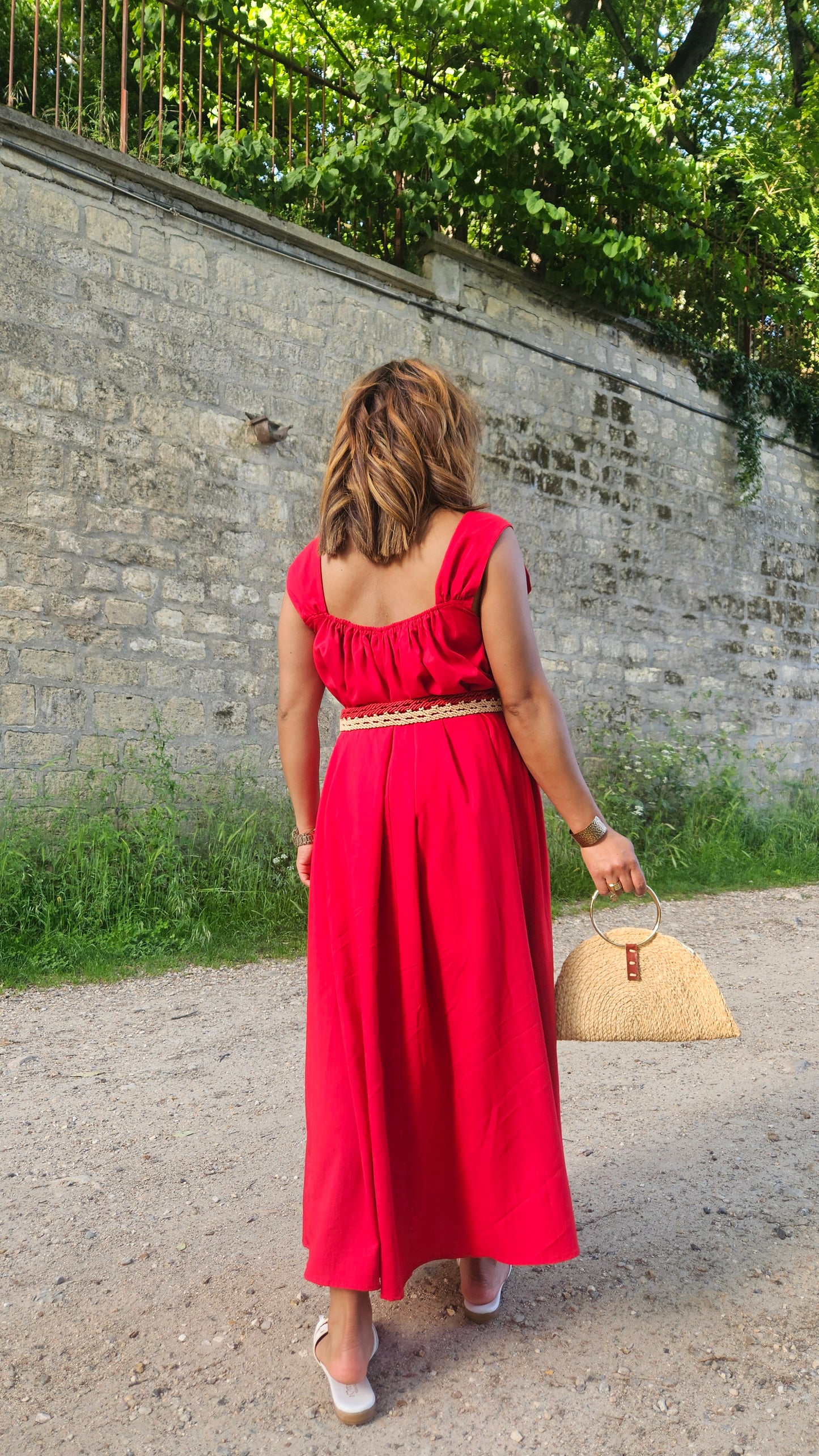 Robe rouge Dalia