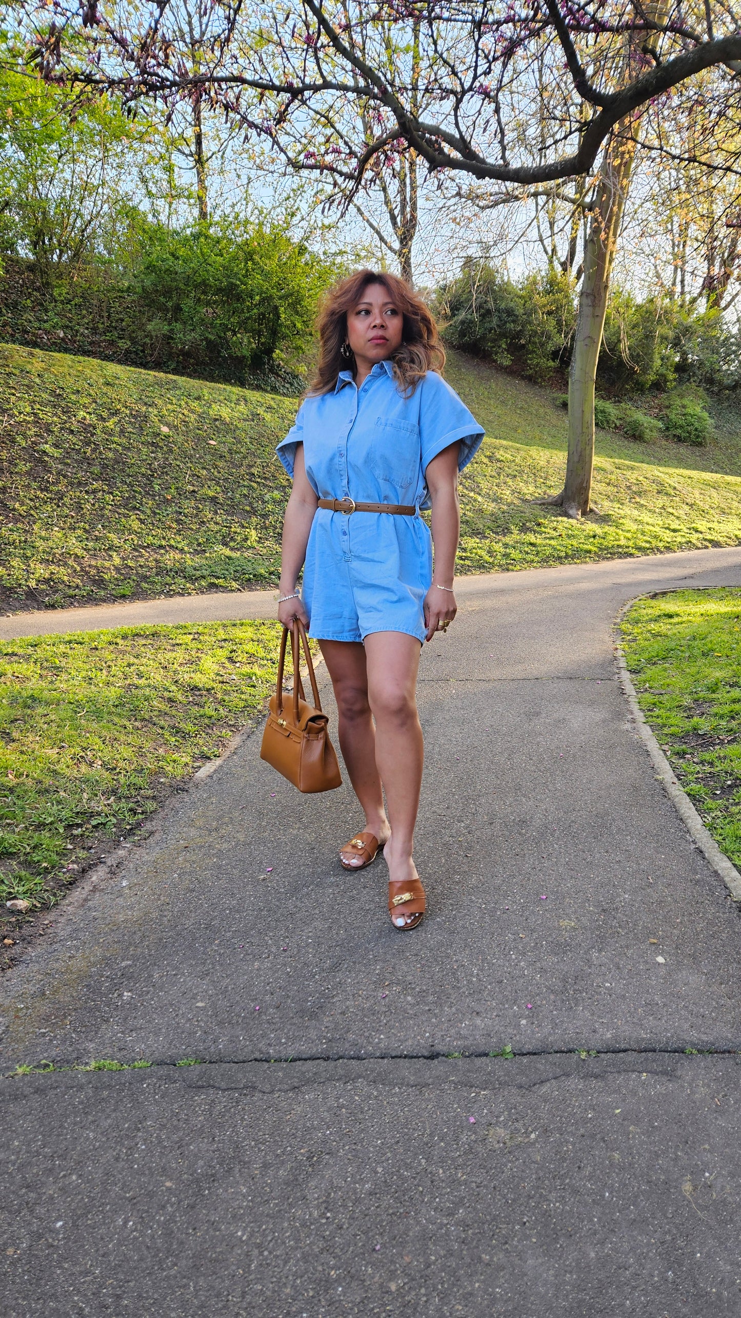 Combishort bleu ciel Joly