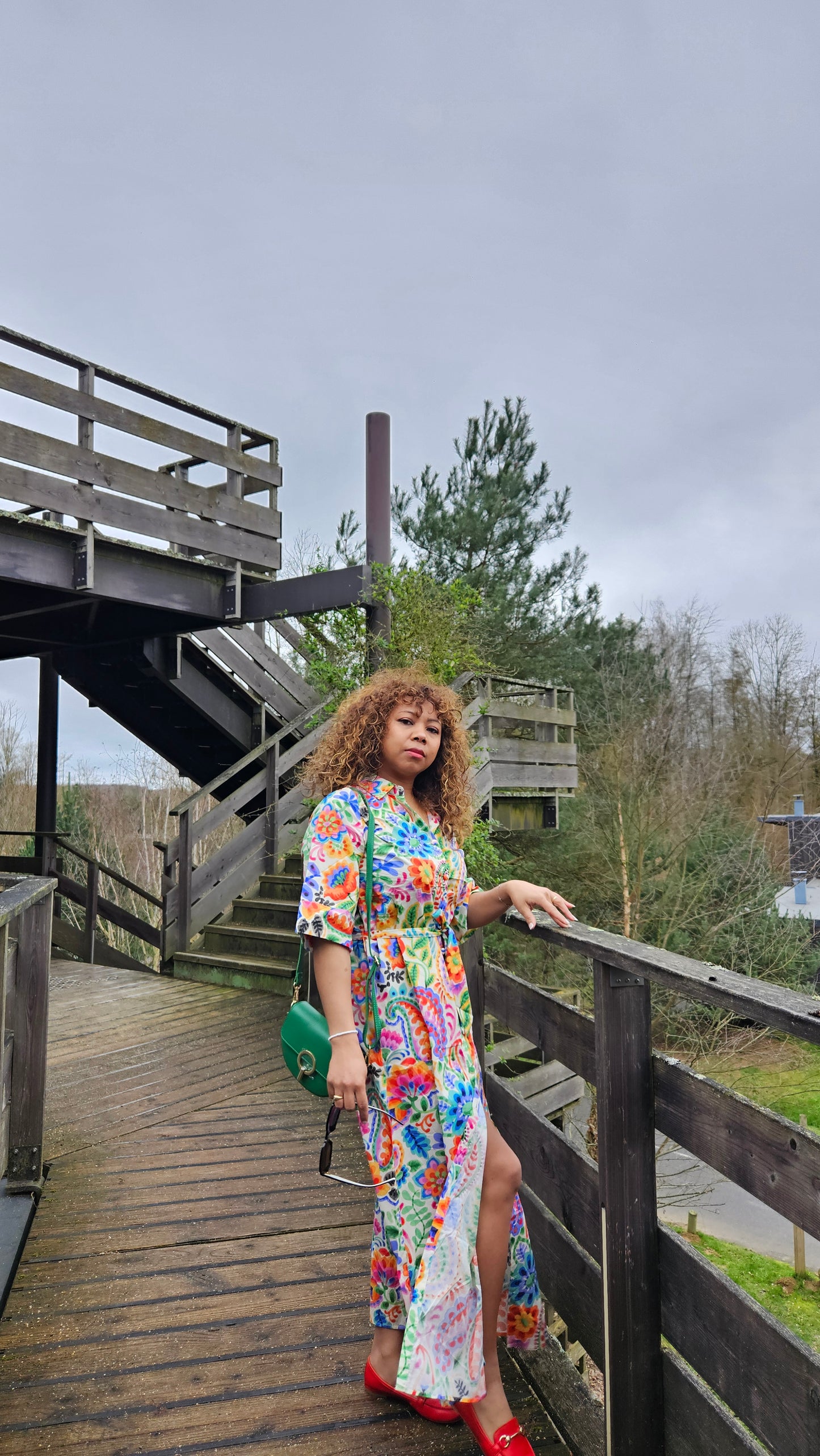 Robe multicolore Oceane