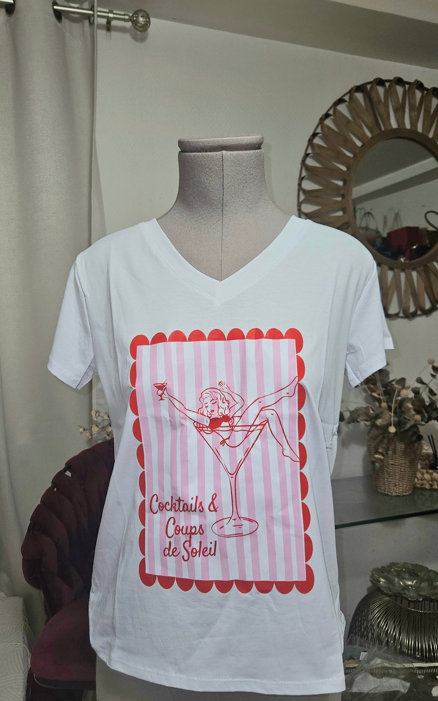 Tee shirt cocktail