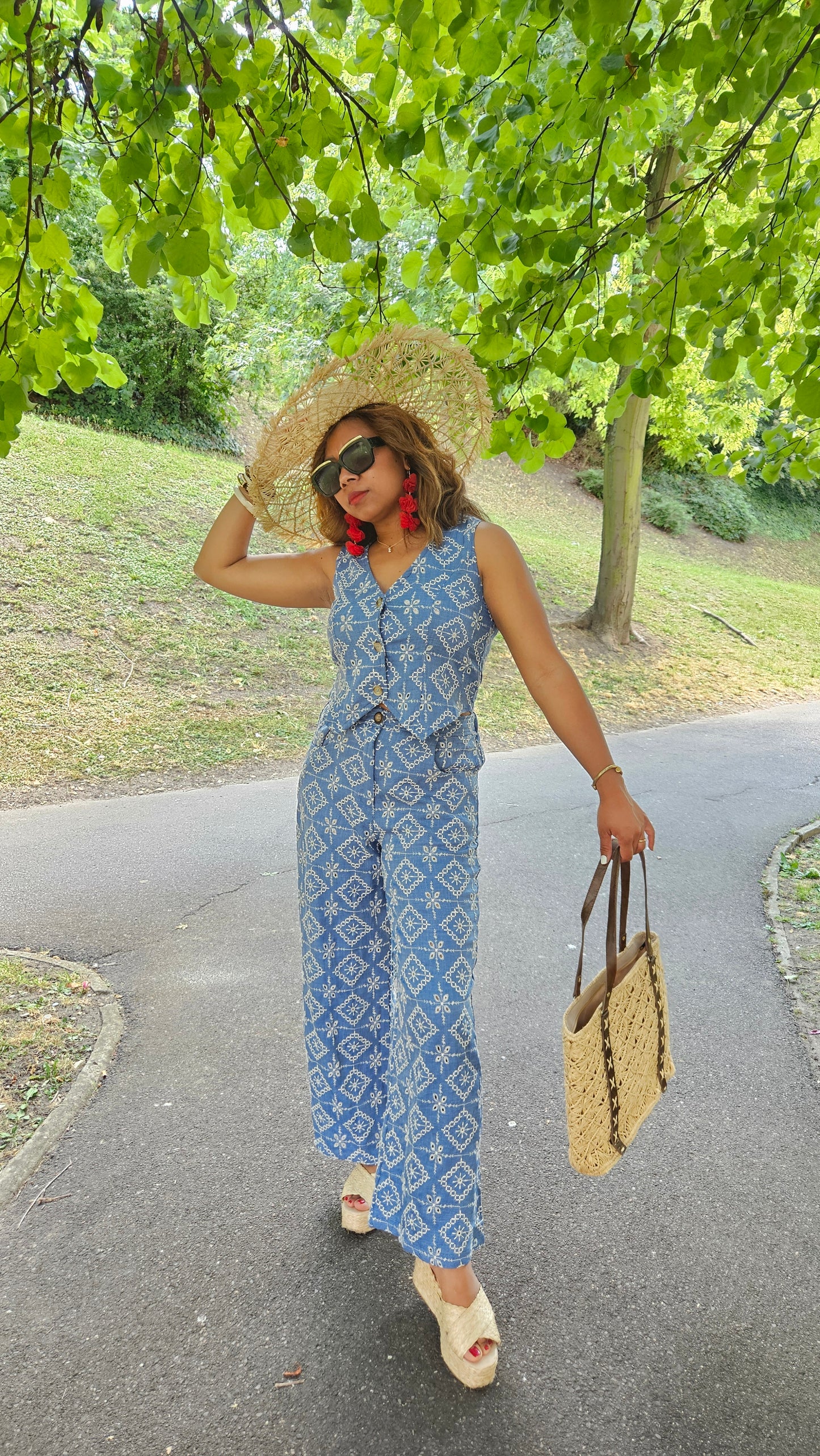 Ensemble broderie Tanya
