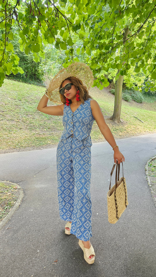 Ensemble broderie Tanya