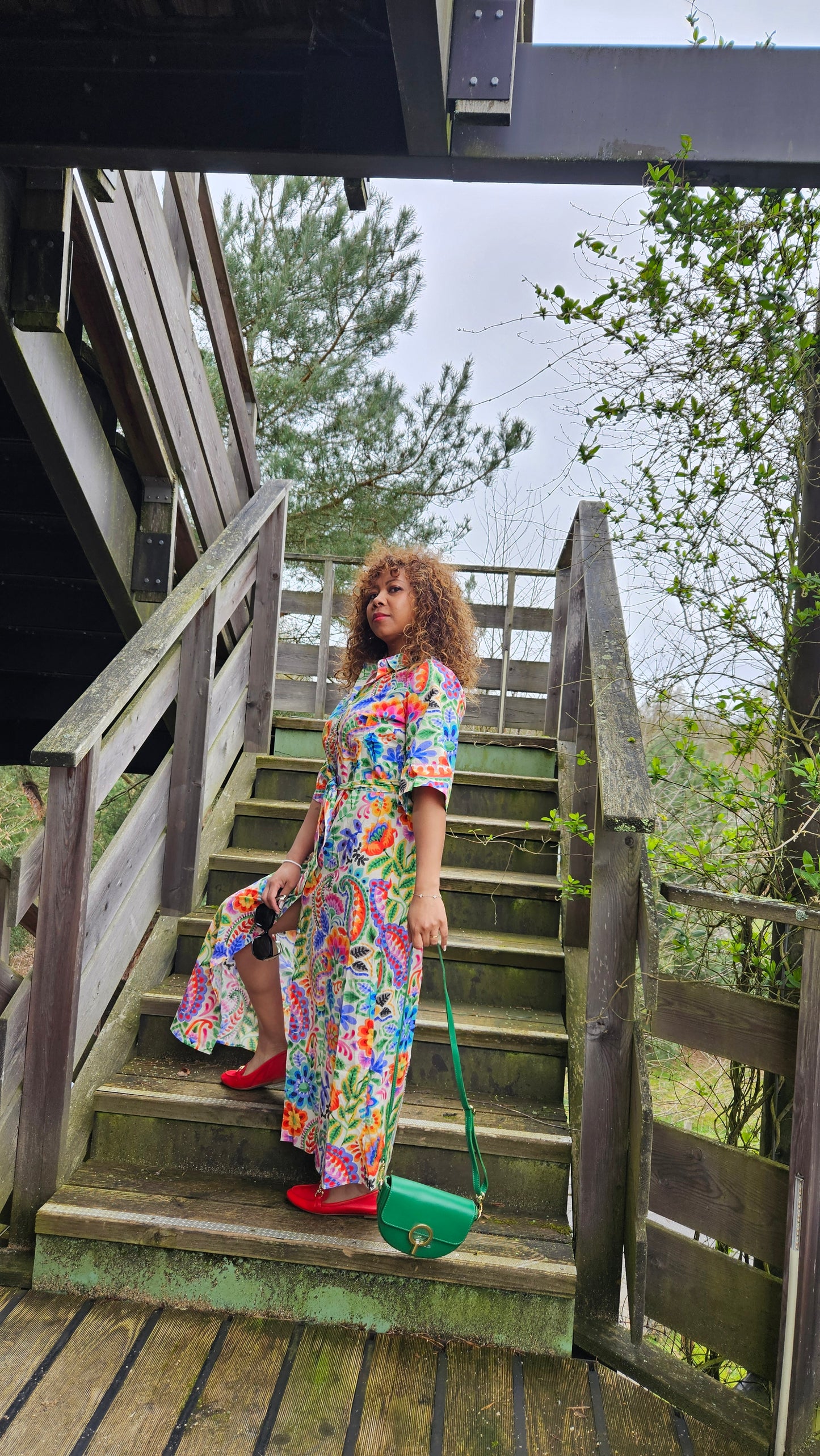 Robe multicolore Oceane