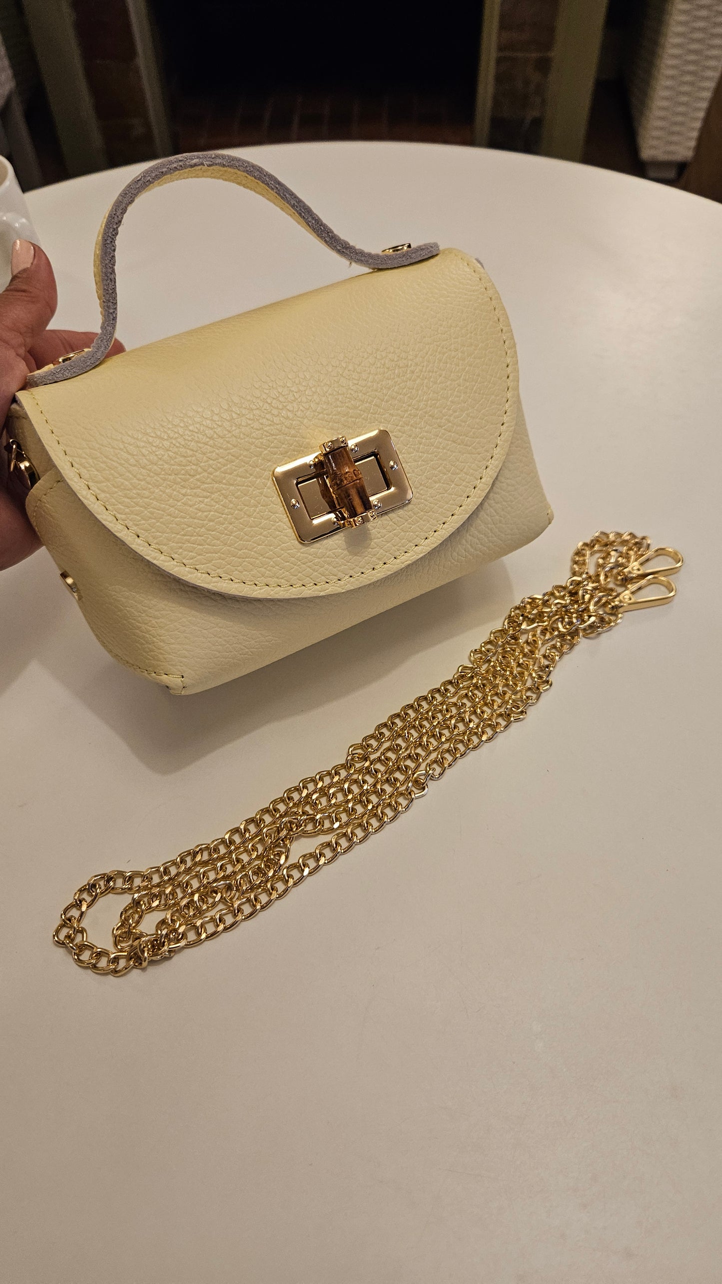 Petit sac en cuir Mirella