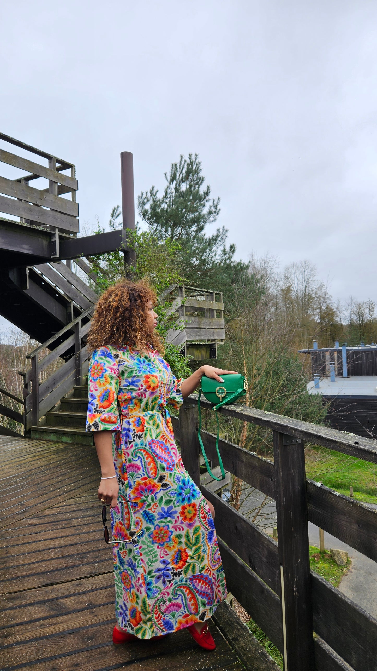 Robe multicolore Oceane