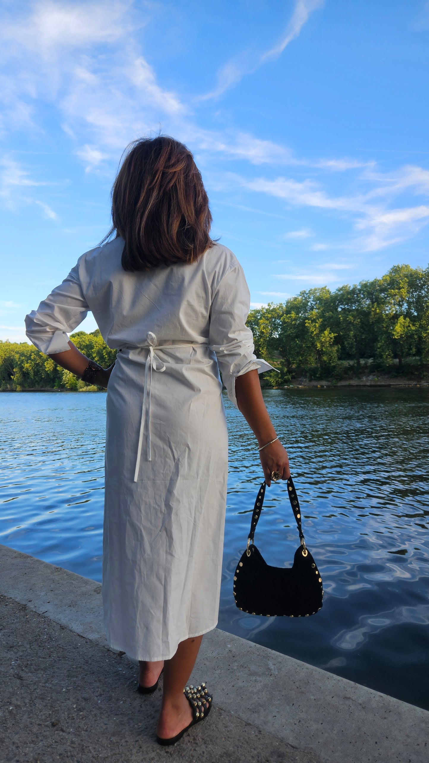Robe blanche Sahara
