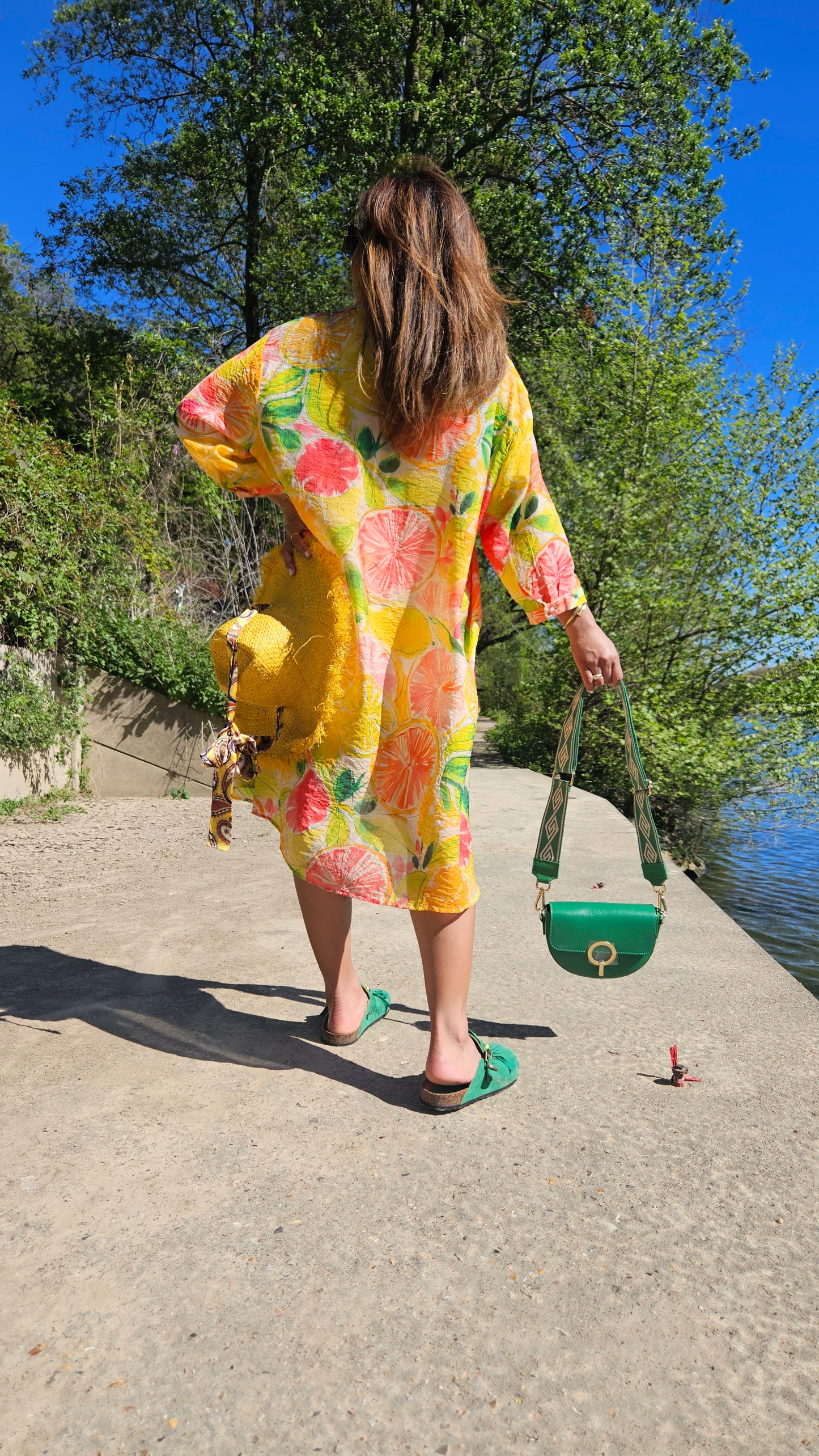 Robe multicolore Falya.