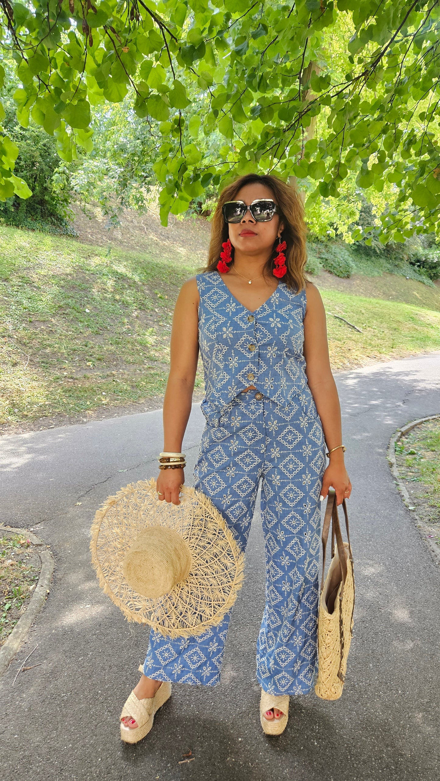 Ensemble broderie Tanya