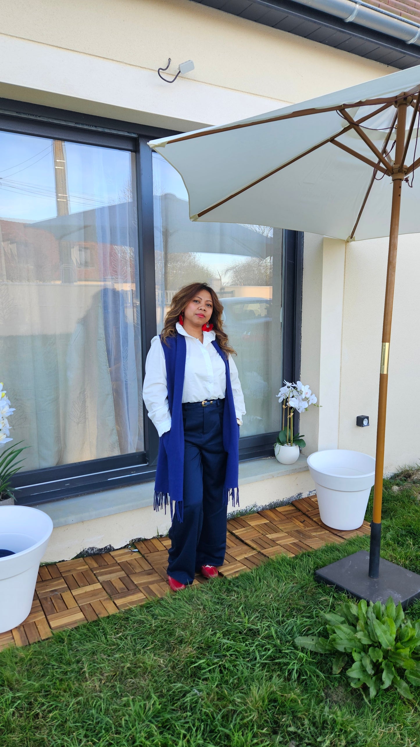 Gilet sans manche en maille Joa